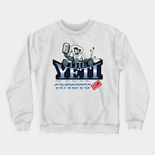 THE YETI RADIO BACKGROUND Crewneck Sweatshirt